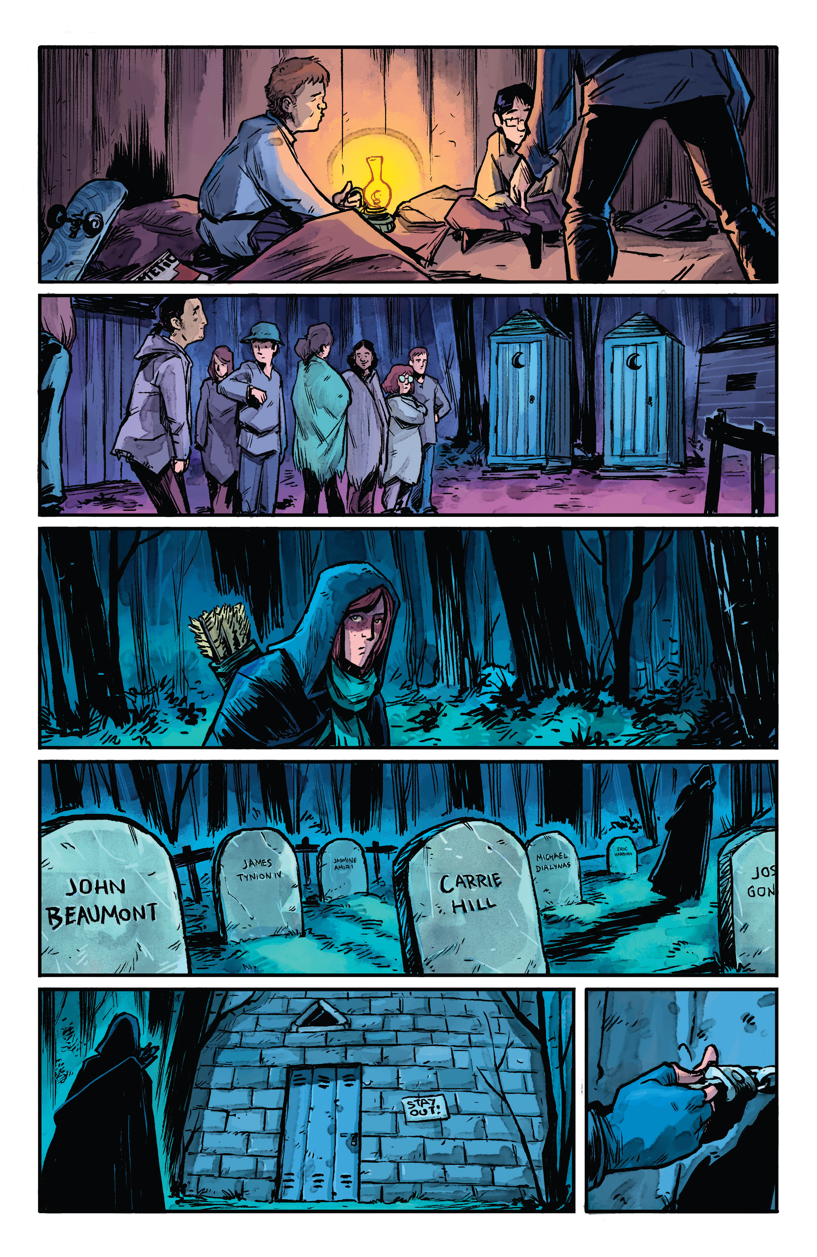 Read online The Woods comic -  Issue # _Yearbook Edition 2 (Part 1) - 21