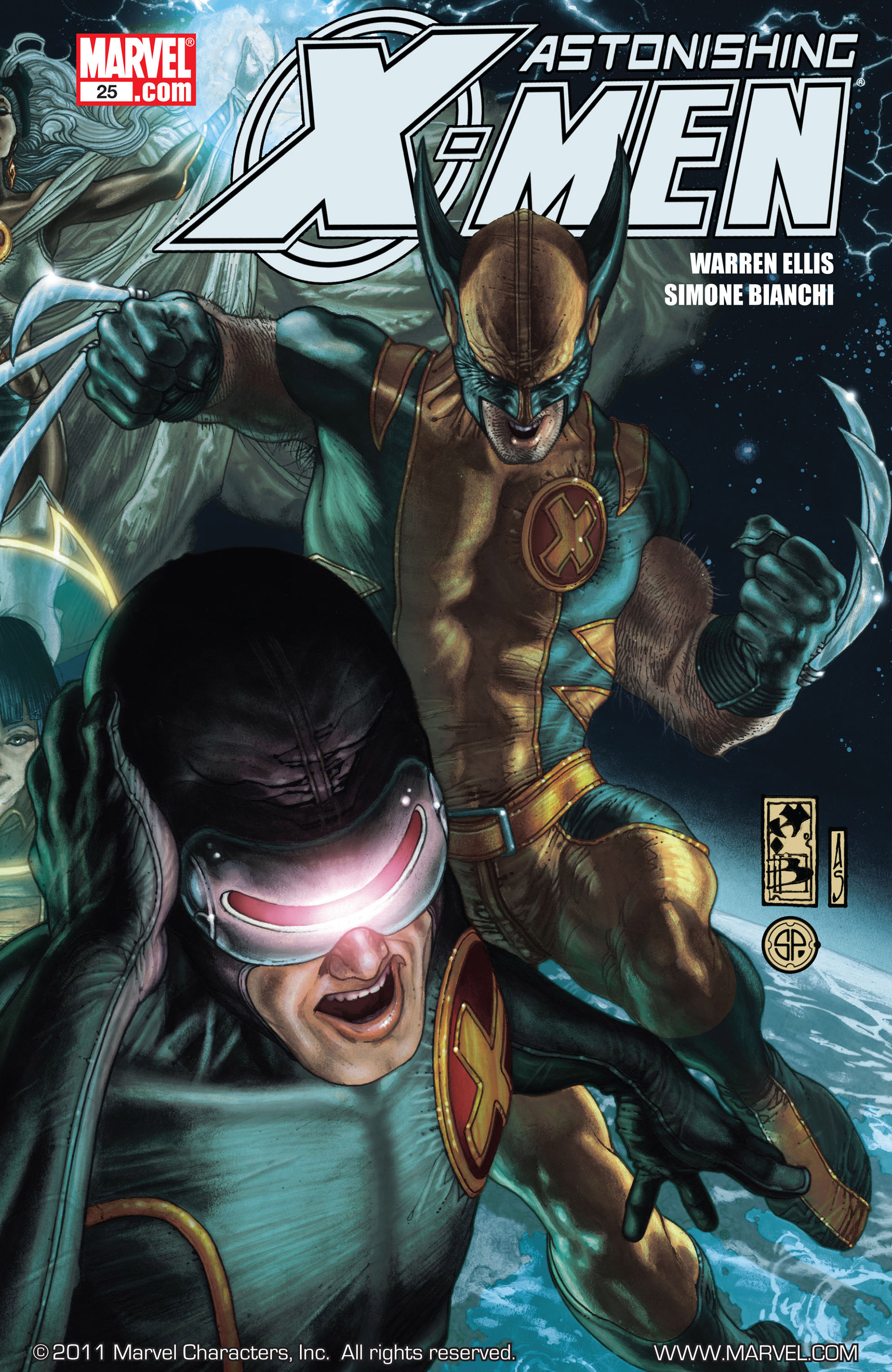 Read online Astonishing X-Men (2004) comic -  Issue #25 - 1