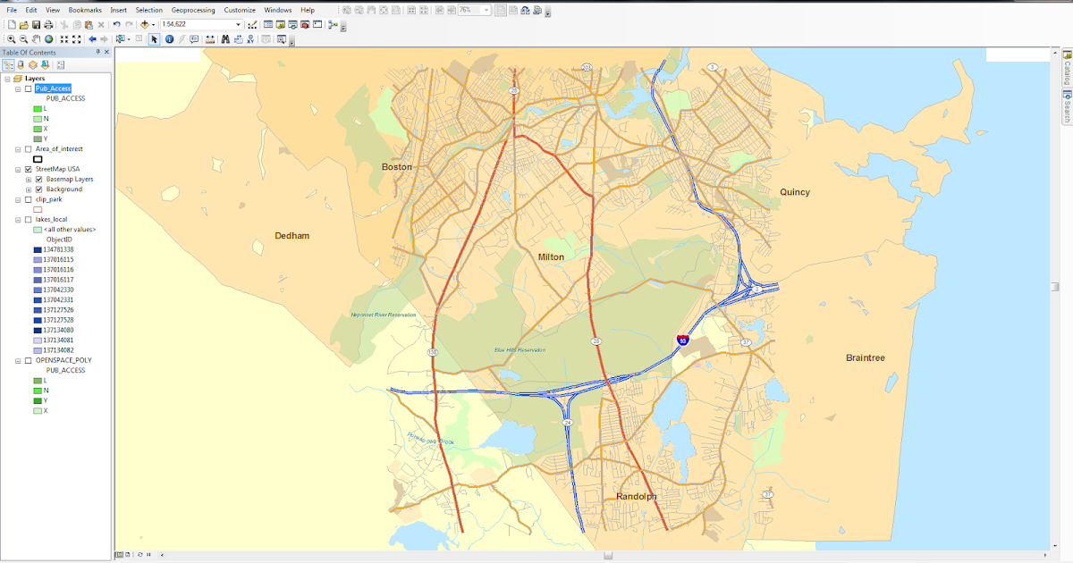 Everything has a location Visualization in ArcGIS 10.1