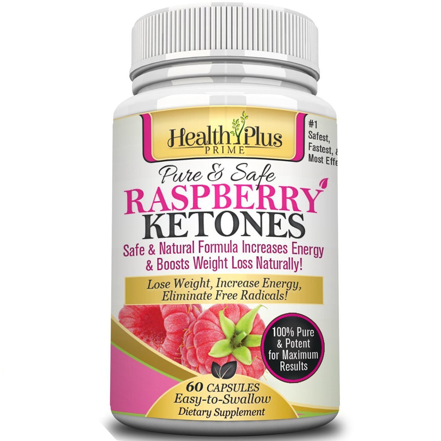 60ct Bottle Of Raspberry Ketones 1+ Free Shipping With Amazon Prime