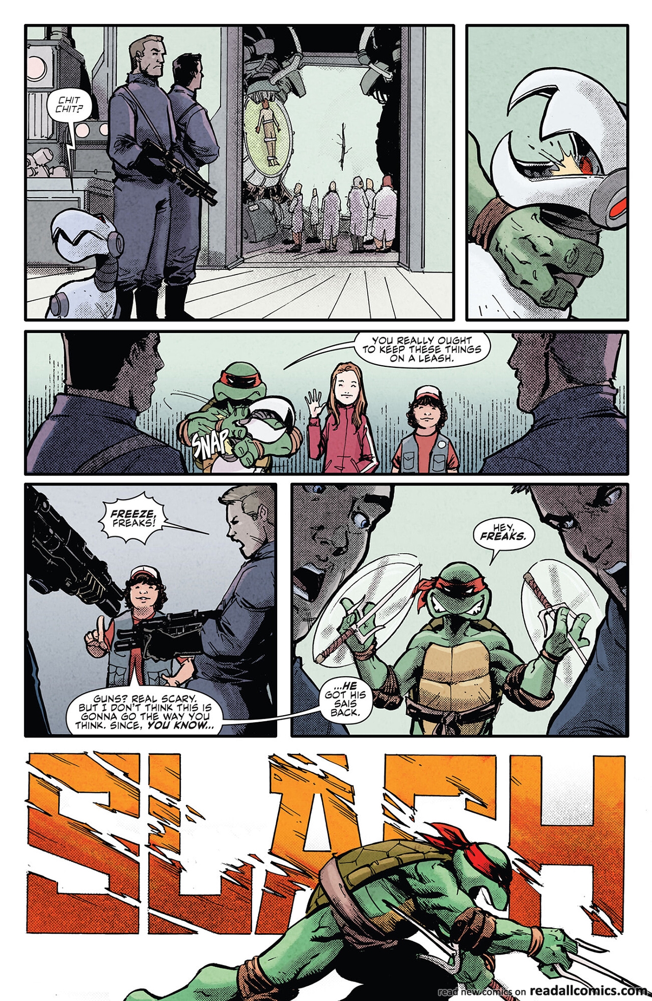 Teenage Mutant Ninja Turtles x Stranger Things chapter 2 page 16