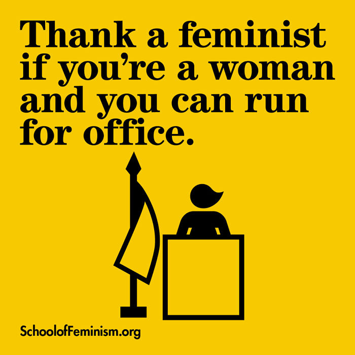 21 Powerful Posters Show Why We Should Thank Feminists
