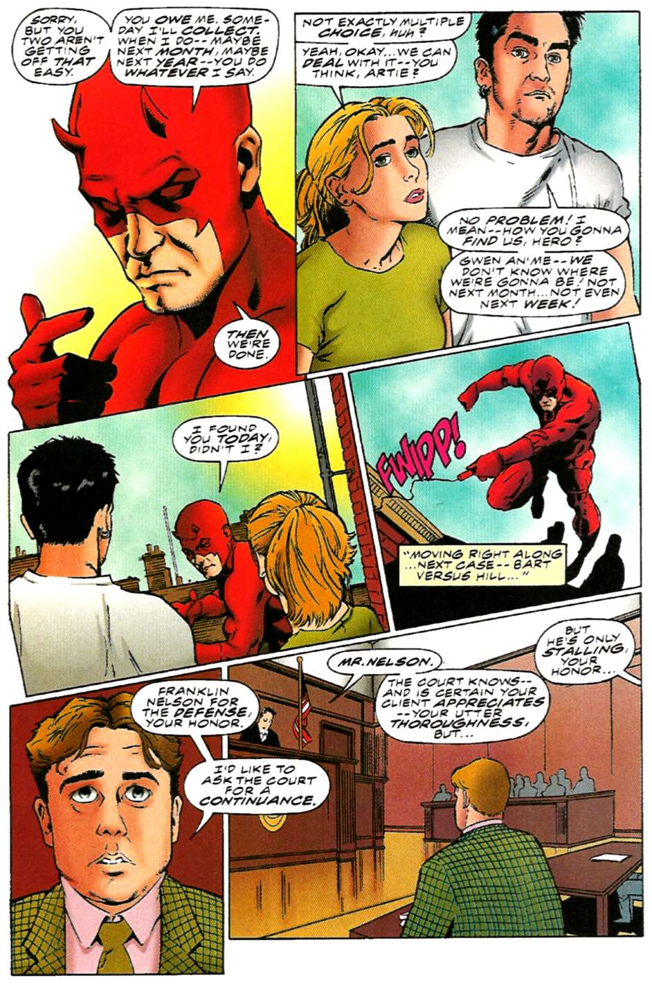 Read online Daredevil (1964) comic -  Issue #353 - 7