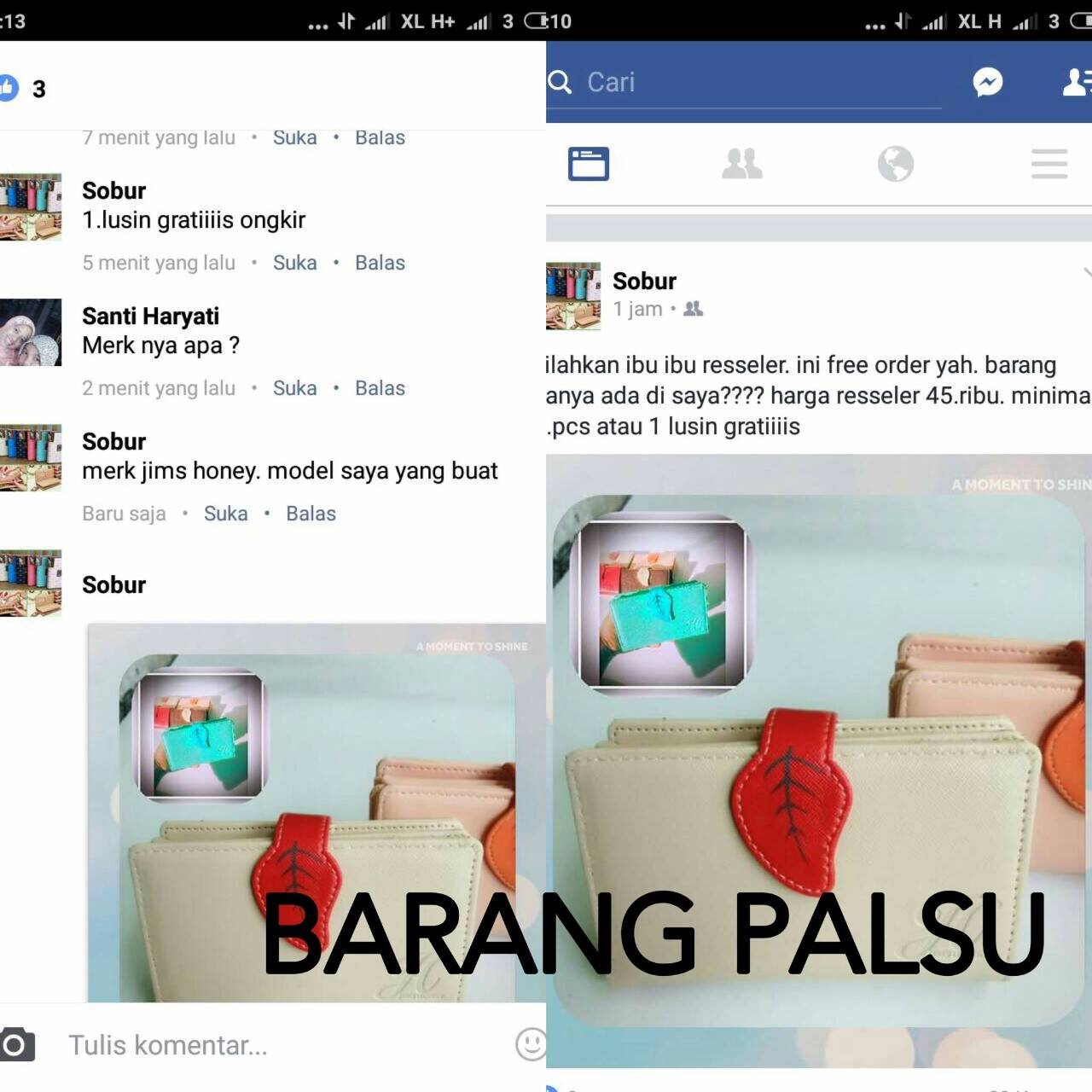 Perbedaan Jims Honey Asli Dan Palsu