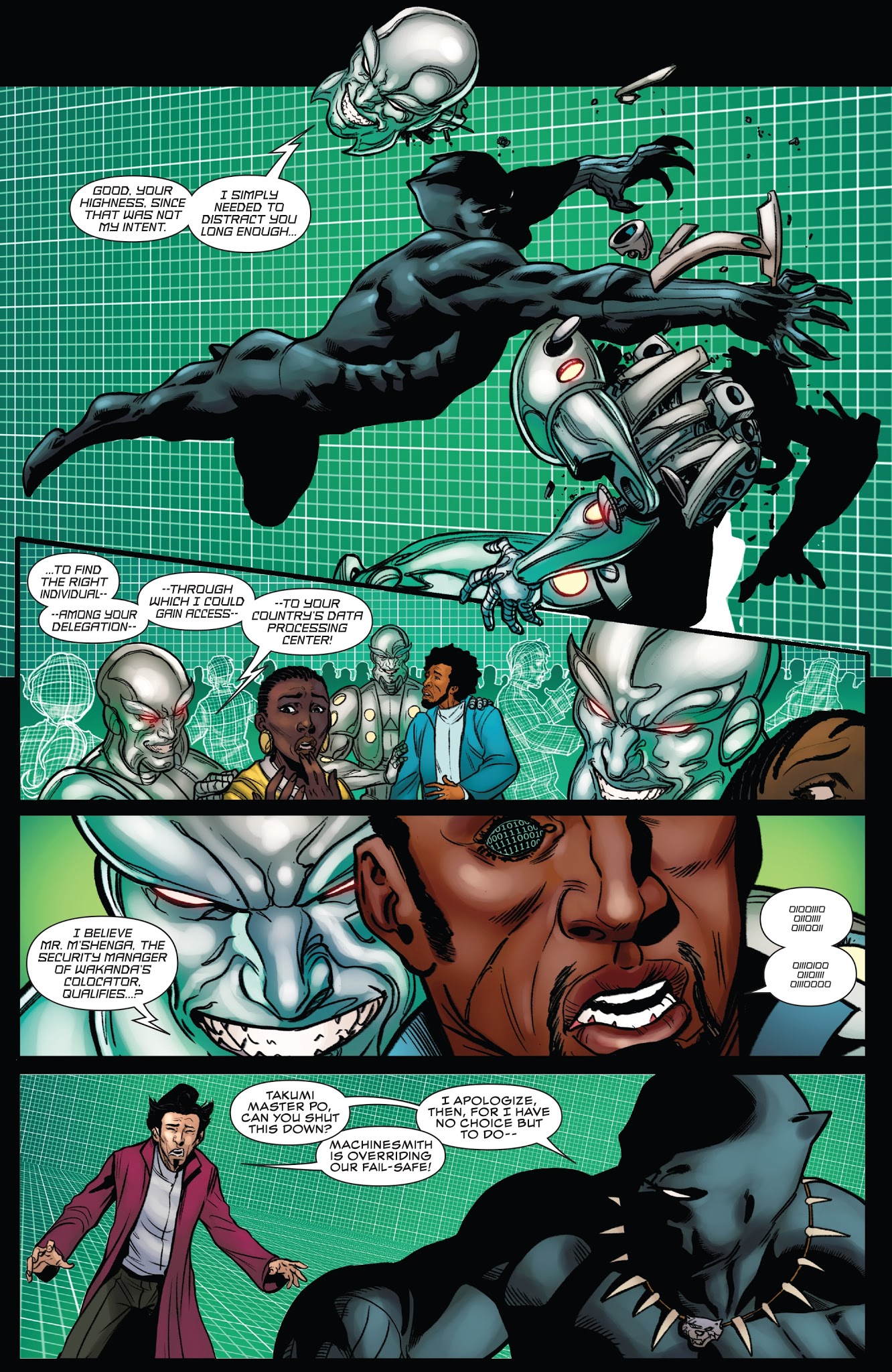 Read online Black Panther: Soul of a Machine comic -  Issue #1 - 9