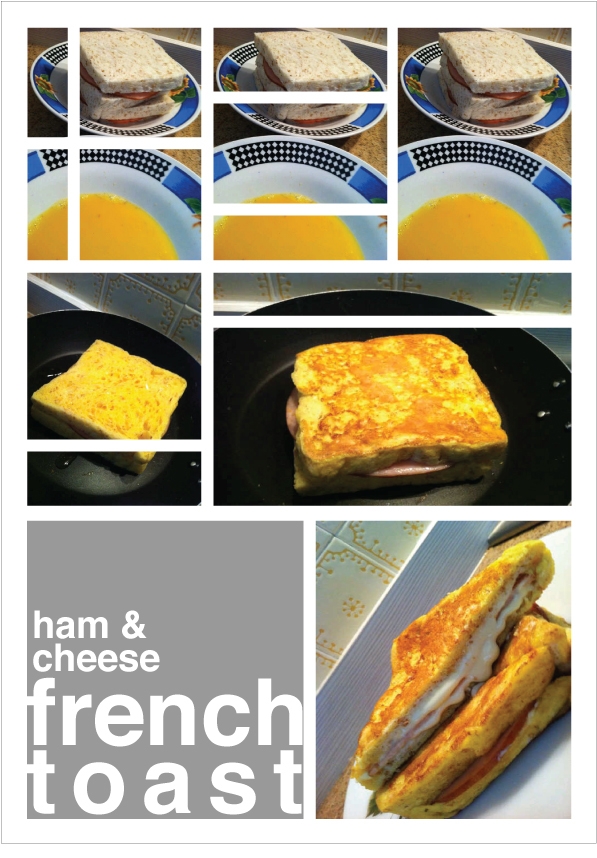 M3rNi3 Ham and Cheese French Toast