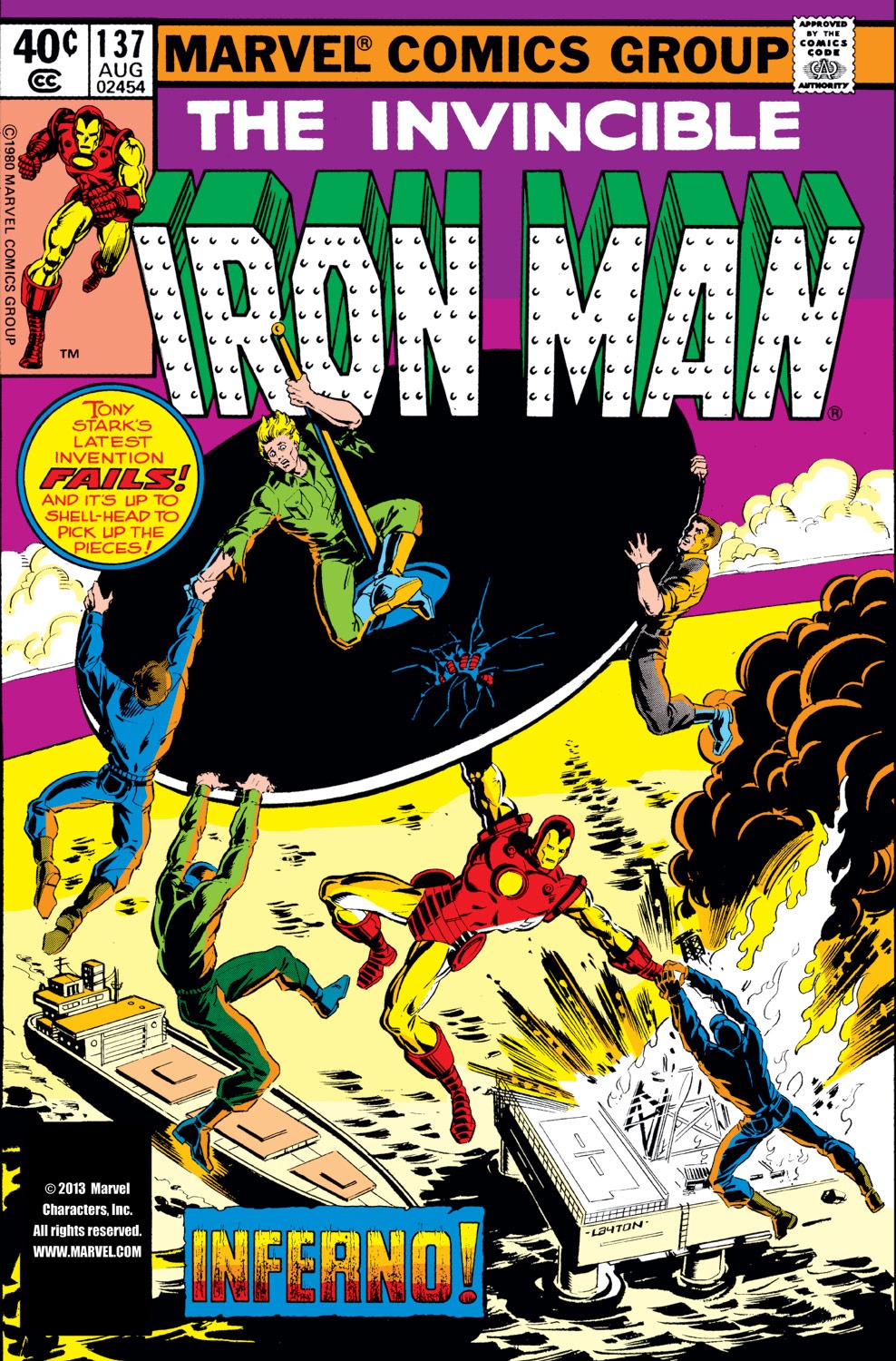 Read online Iron Man (1968) comic -  Issue #137 - 1