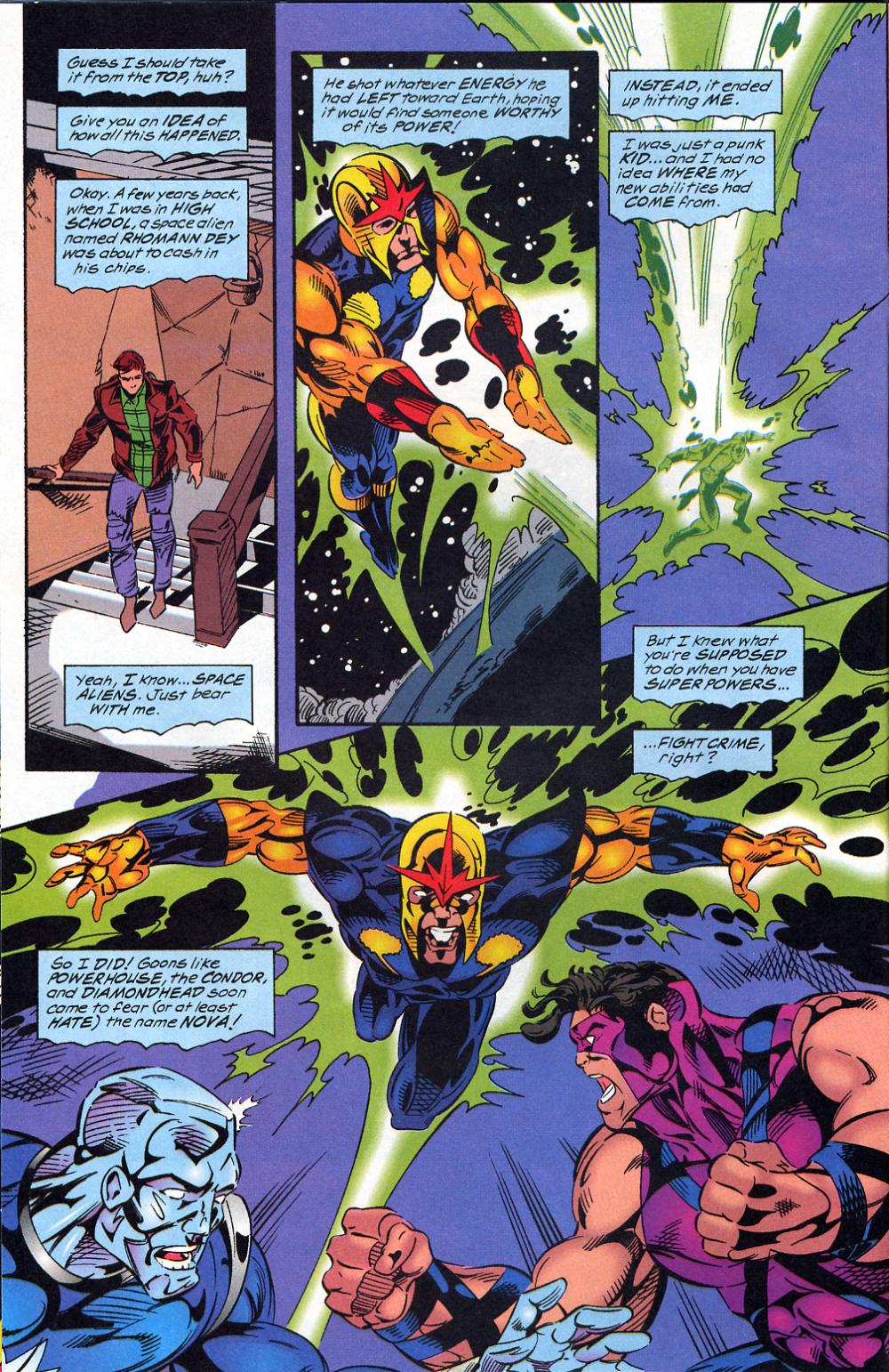 Read online Nova (1994) comic -  Issue #18 - 4
