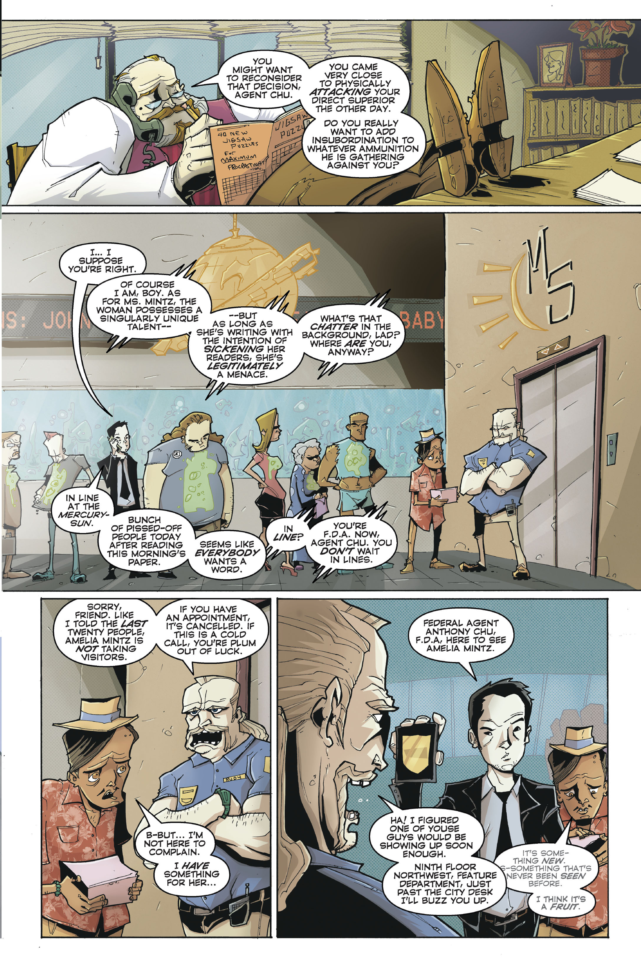 Read online Chew comic -  Issue #3 - 13