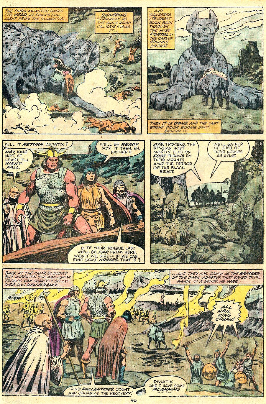 Read online King Conan comic -  Issue #2 - 35