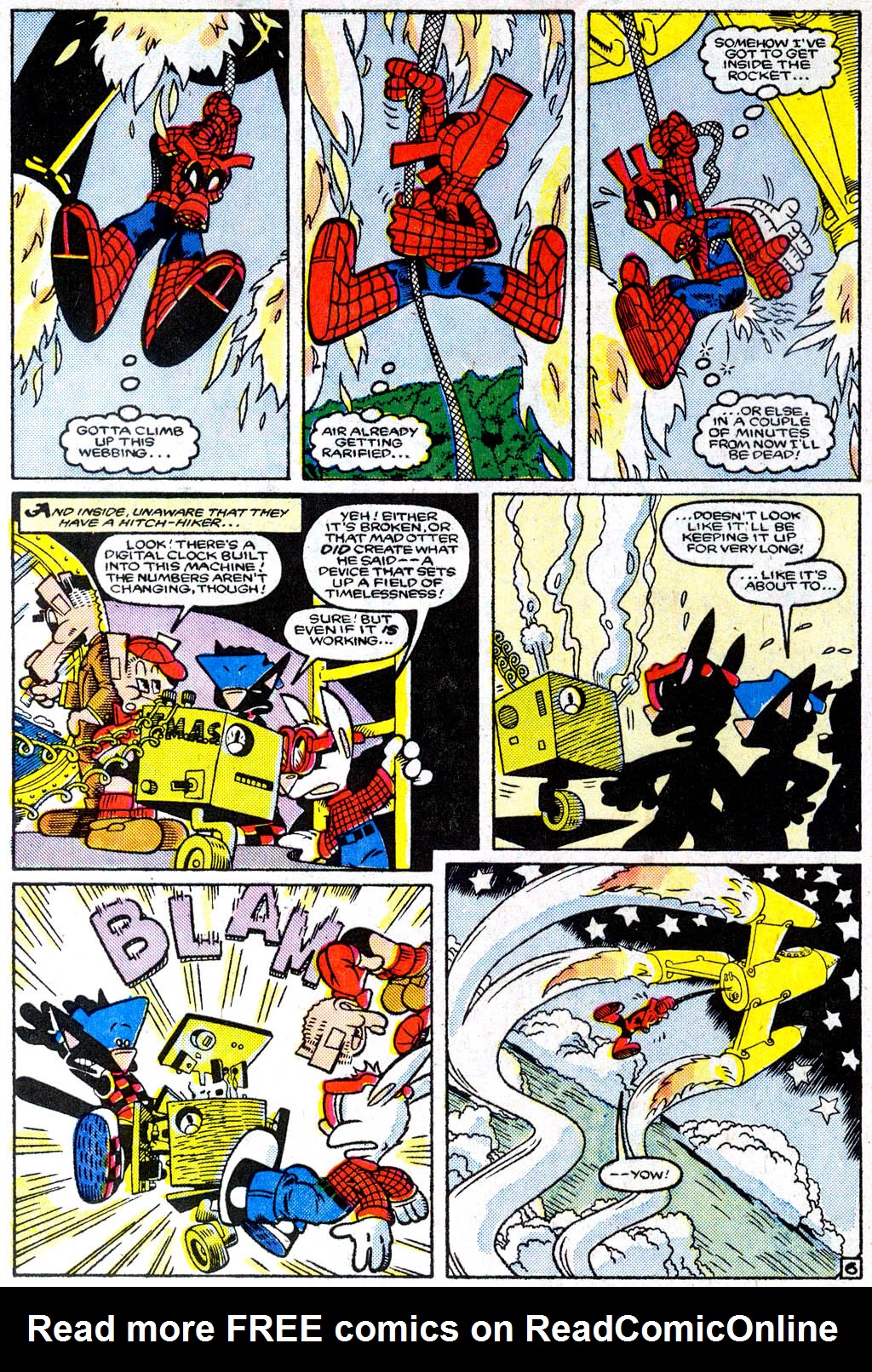 Read online Peter Porker, The Spectacular Spider-Ham comic -  Issue #7 - 7