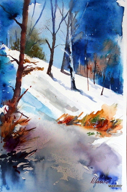 I Dipinti Di Mariro Magia D Inverno