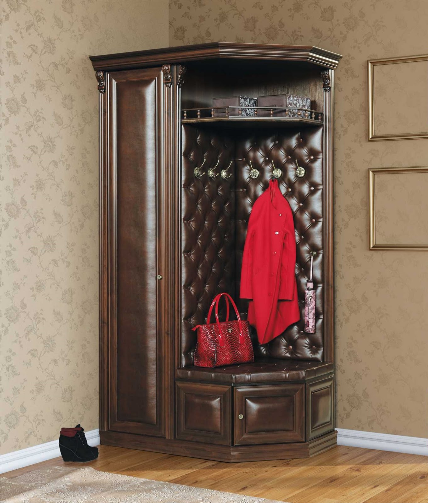 35 Creative Small Corner Wall Decor Units