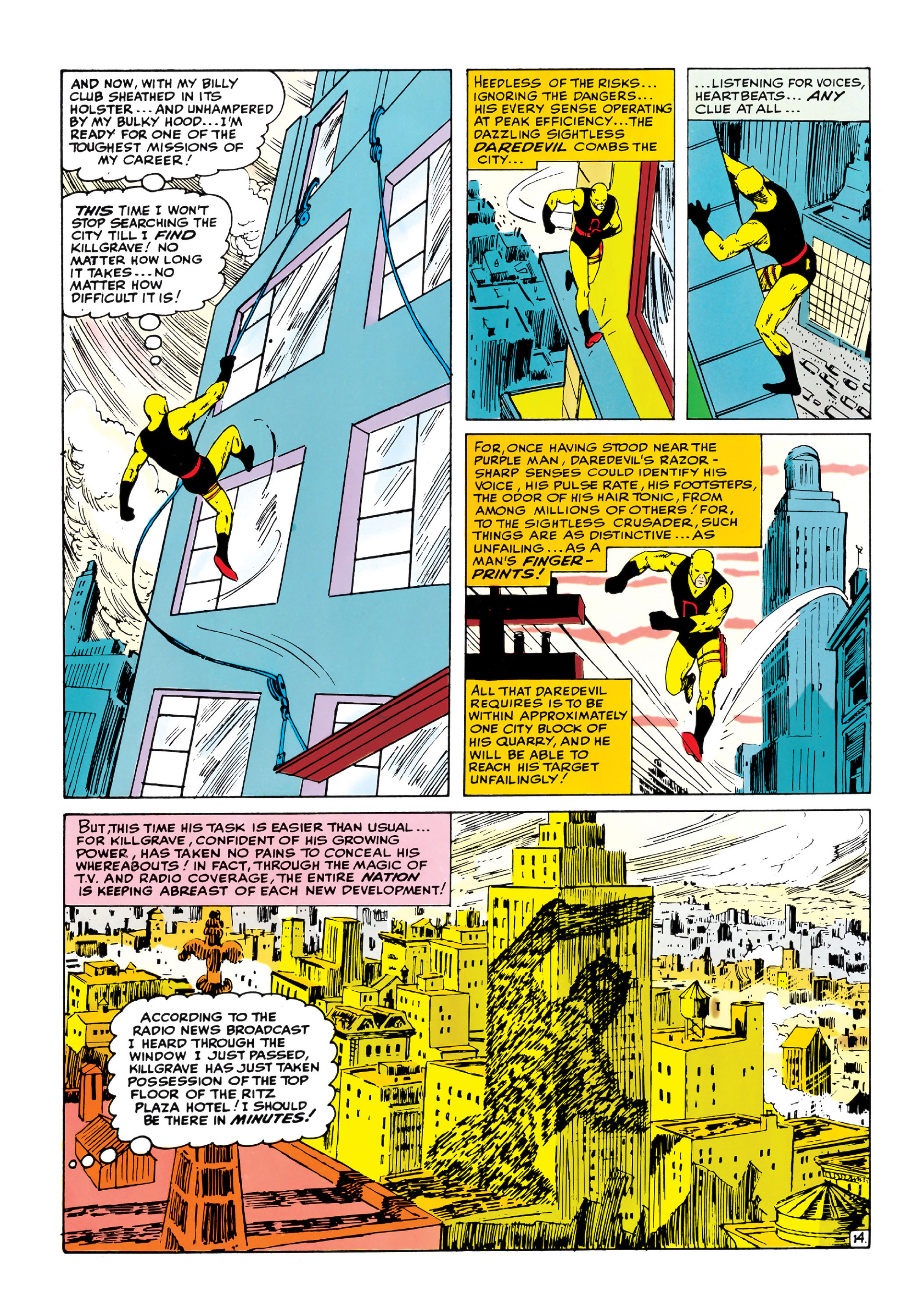 Read online Daredevil (1964) comic -  Issue #4 - 15