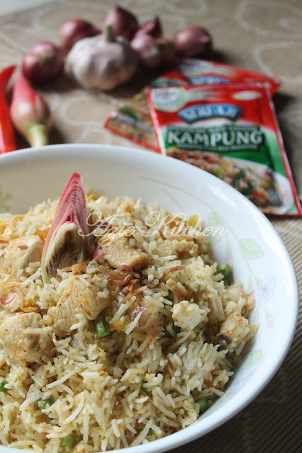 Nasi Goreng Kampung Bunga Kantan Sedap Dengan SERI-AJI