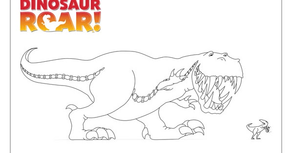 Paul Stickland Blog: Free Dinosaur Roar Coloring Pages