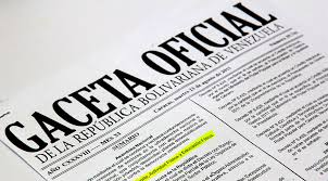 ULTIMA Gaceta oficial Nº 40.964 11 de agosto de 2016 ULTIMA Gaceta oficial Nº 40.964 11 de agosto de 2016