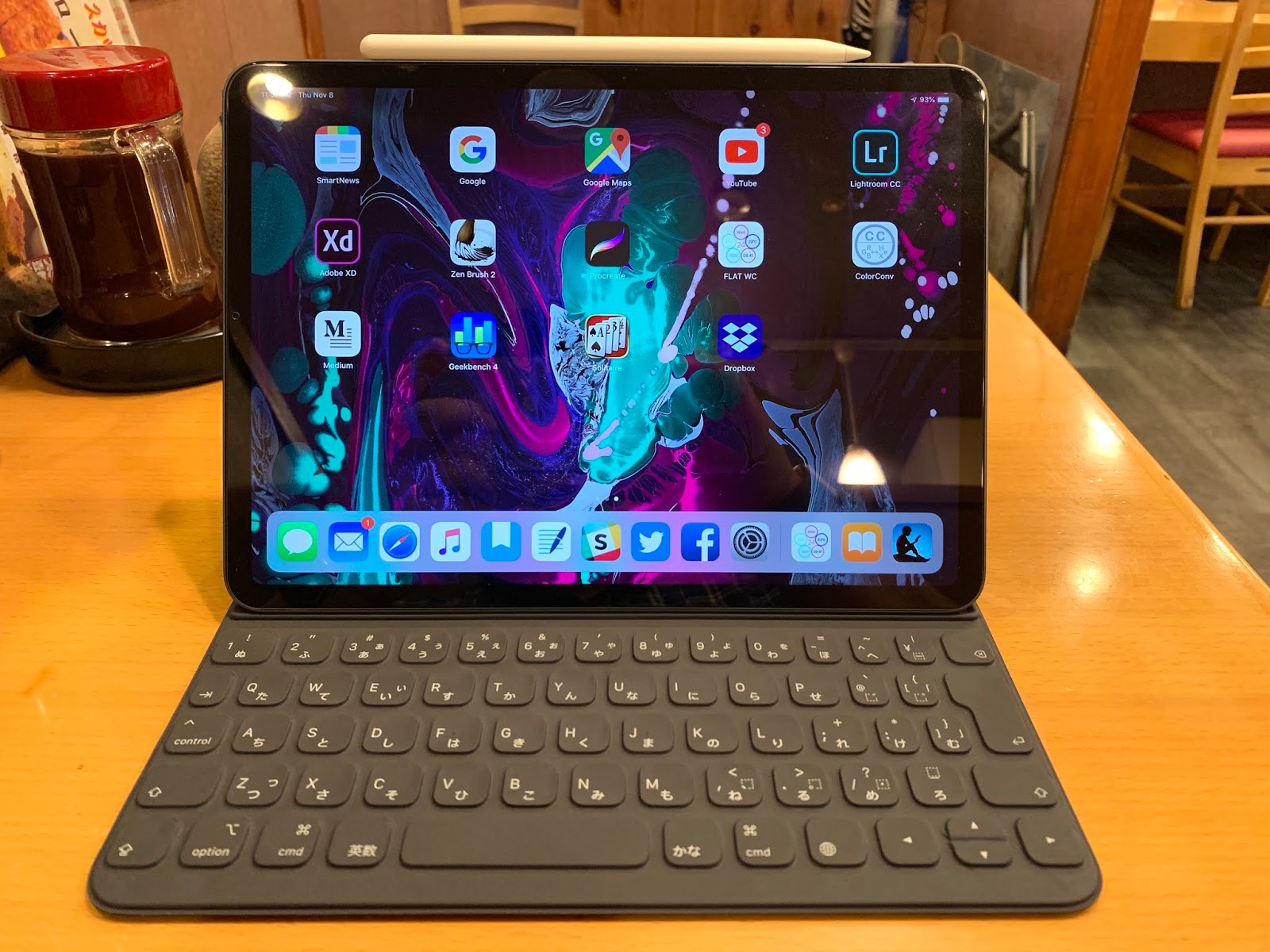 Milanista の解説書: iPad Pro 11インチ用Smart Keyboard Folio開封の