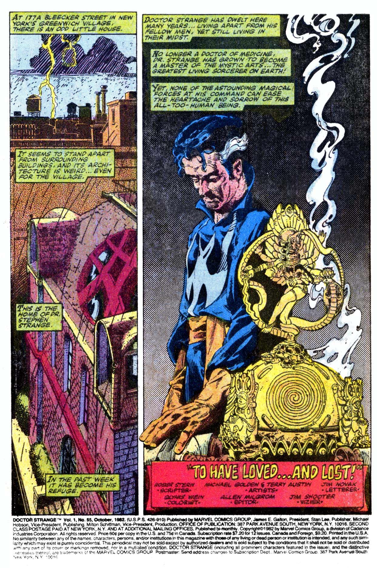Read online Doctor Strange (1974) comic -  Issue #55 - 2