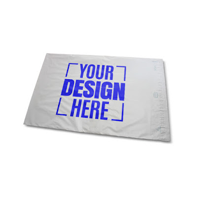 Business Logo Printed Plastic Envelopes & Pouches