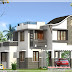 Contemporary Indian style villa - 1900 sq.ft