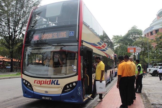 Bandar Mahkota Lokasi Terbaru Bas Dua Tingkat #RapidKL