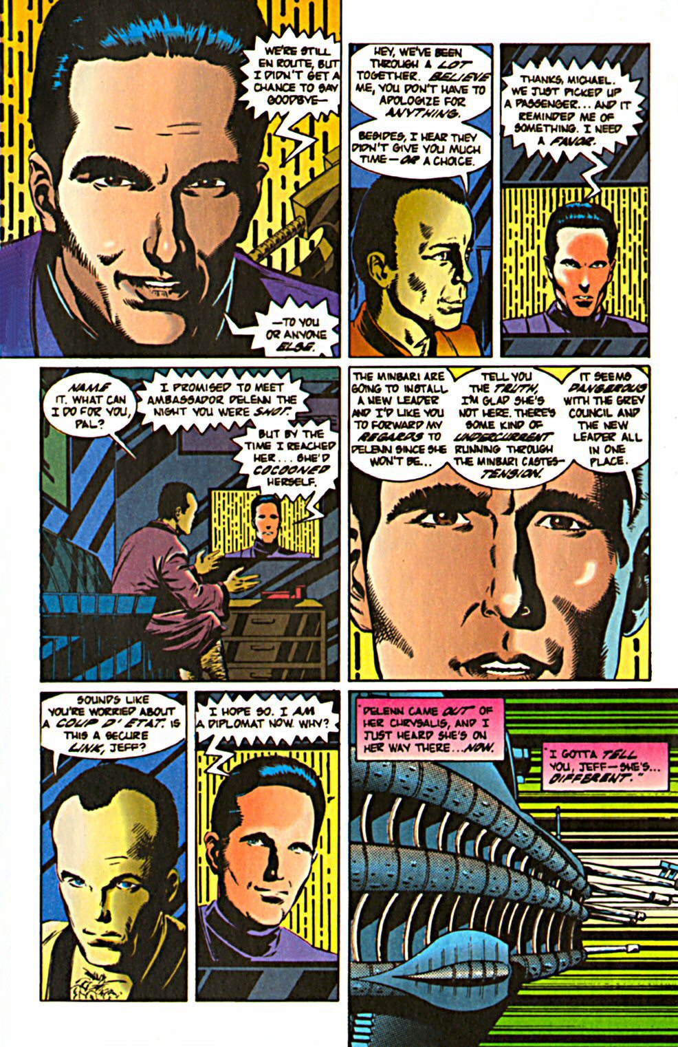 Read online Babylon 5 (1995) comic -  Issue #2 - 12