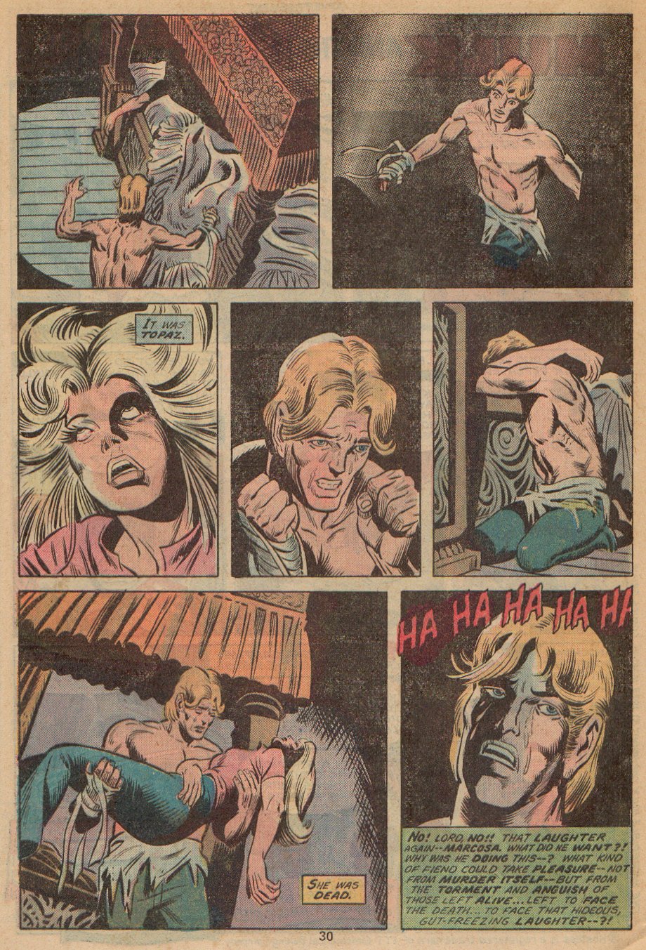 Read online Werewolf by Night (1972) comic -  Issue #35 - 21