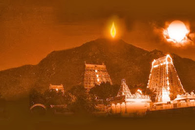 Karthigai Deepam at Tiruvannamalai Arunachaleswarar Temple