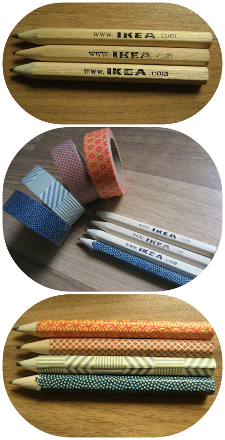 lápices de Ikea customizados