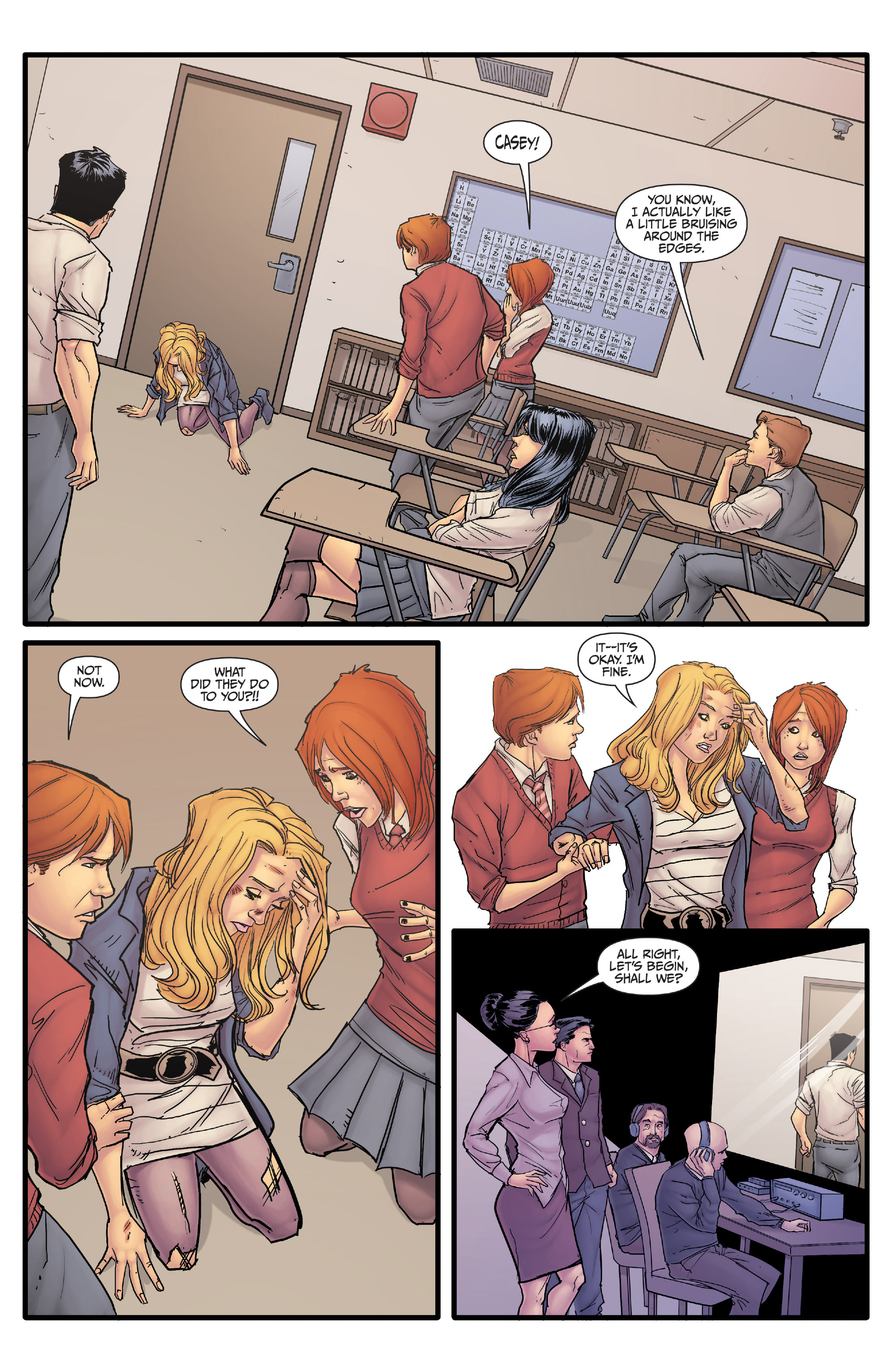 Read online Morning Glories comic -  Issue #2 - 7