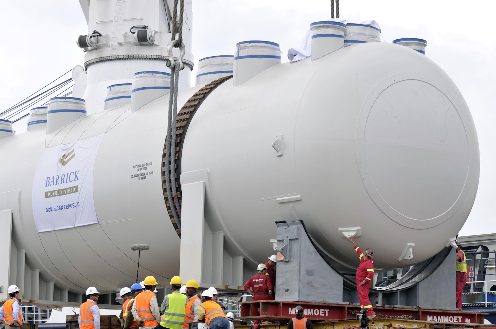 Presencia RD Barrick Gold y la GoldCorp dan formal inicio al