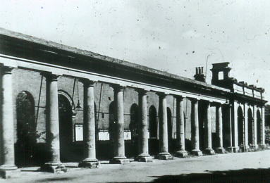 Gosport station colonnade 1937