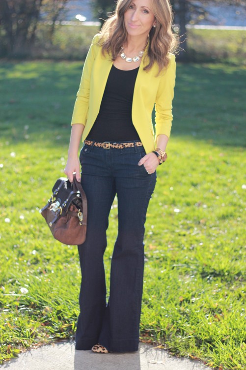 Wide leg and yellow - Lilly Style