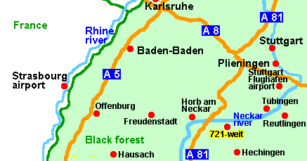 Black Forest Germany Map - Free Printable Maps