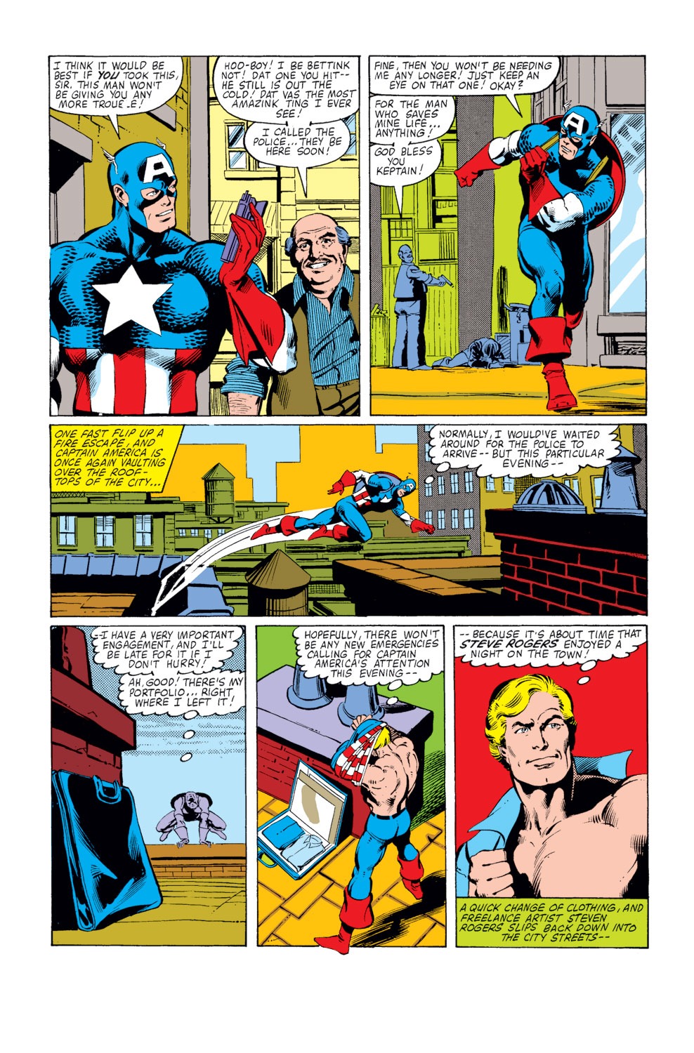 Read online Captain America (1968) comic -  Issue #253 - 7