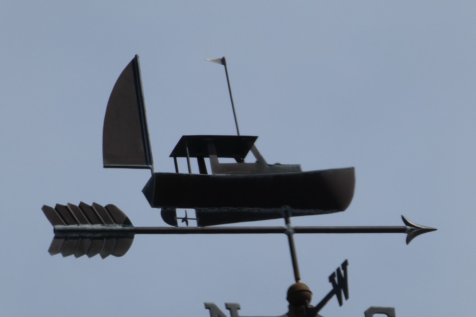 Nutfield Genealogy Weathervane Wednesday A Lobster Boat Over the Bank