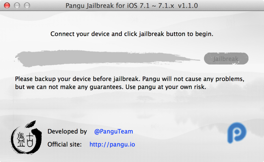 Pangu iOS 7.1.x Jailbreak Tool