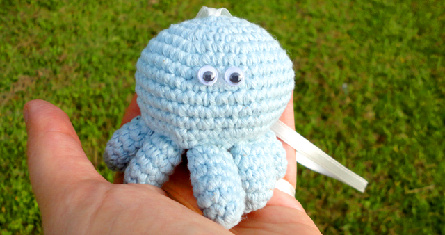 como tejer pulpo amigurumi