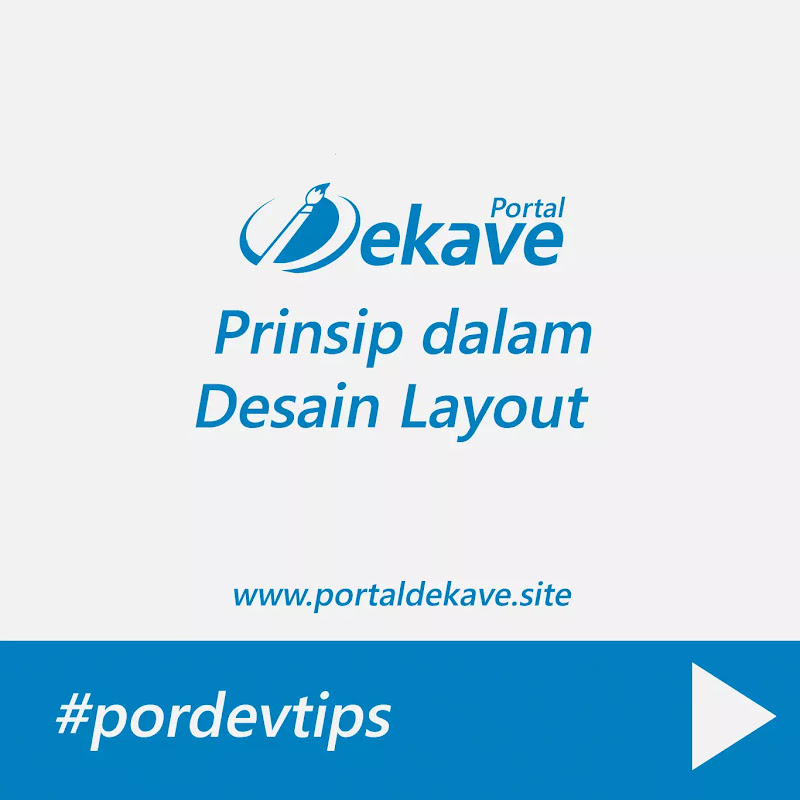 Prinsip Dalam Desain Layout Yang Harus Diperhatikan