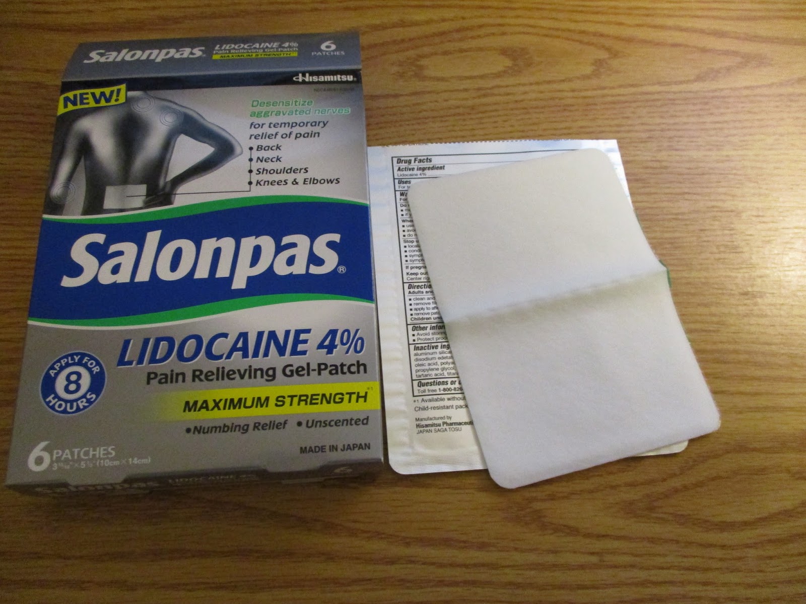 Missys Product Reviews Salonpas Lidocaine Pain Reliving