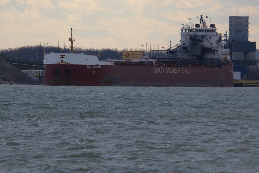 Michigan Exposures The CSL Niagara at the Sterling Fuel Dock