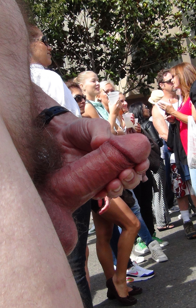 Folsom Street Fair Masturbation Girl