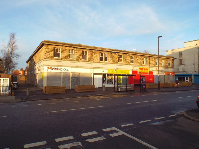 Photographs Of Newcastle Cowgate Roundabout and Shops