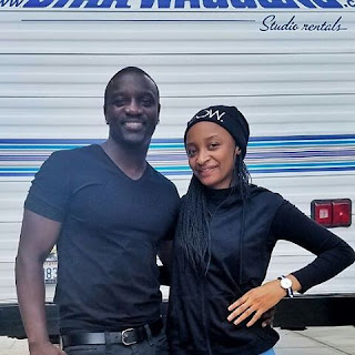 Rahama Sadau Tare Da Akon