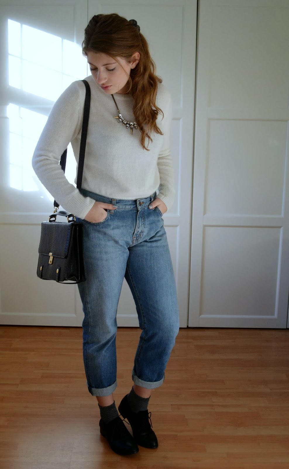 Futuristal Dreamer Jumper and Boyfriend Jeans
