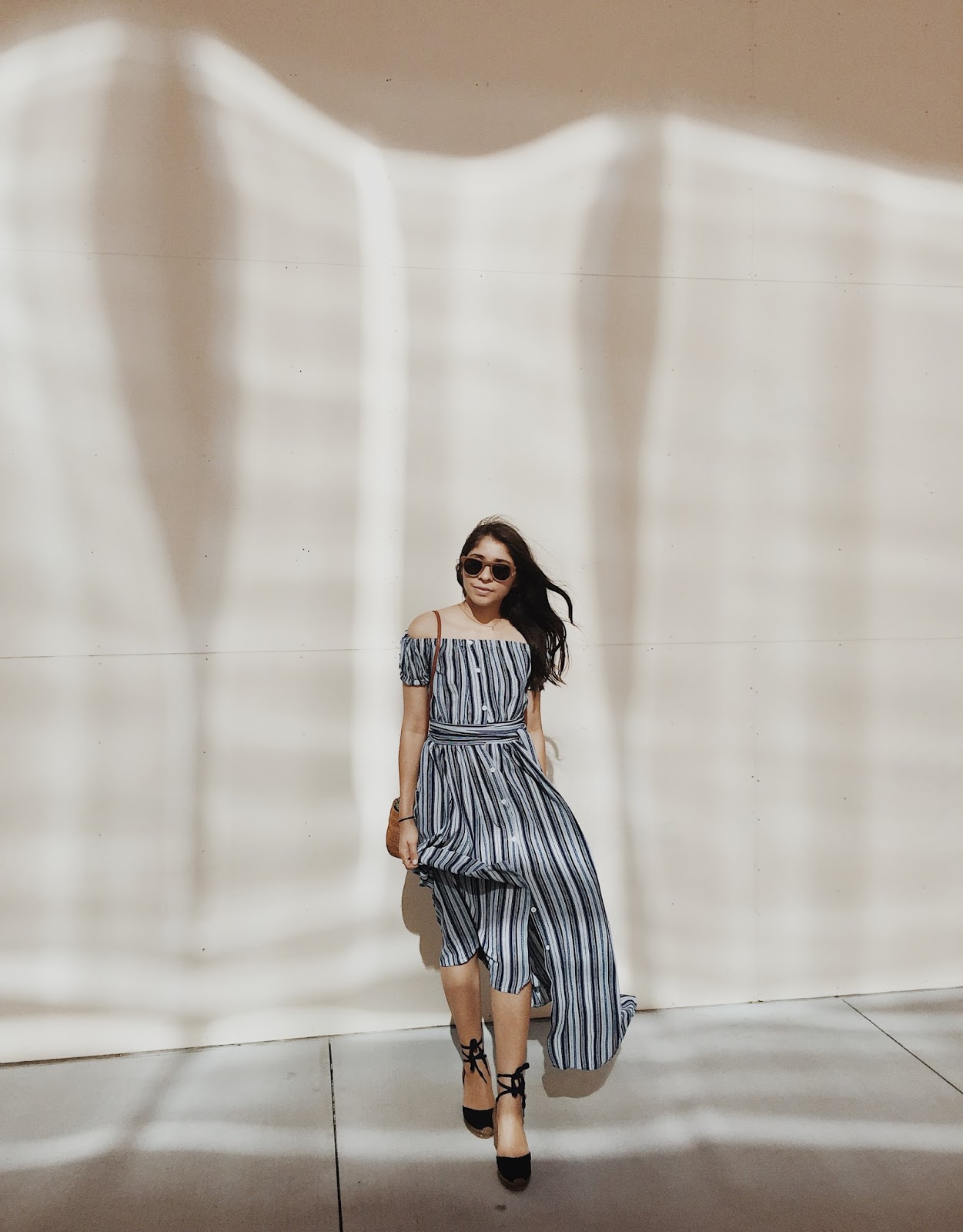 Striped Blue Dress | StephC