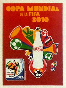 bustina figurine packet pochette Fifa SOUTH AFRICA 2010 COCA COLA PANINI 