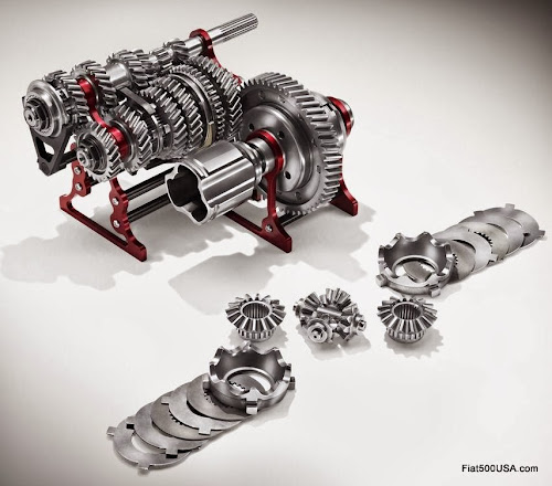 Abarth 695 biposto transmission