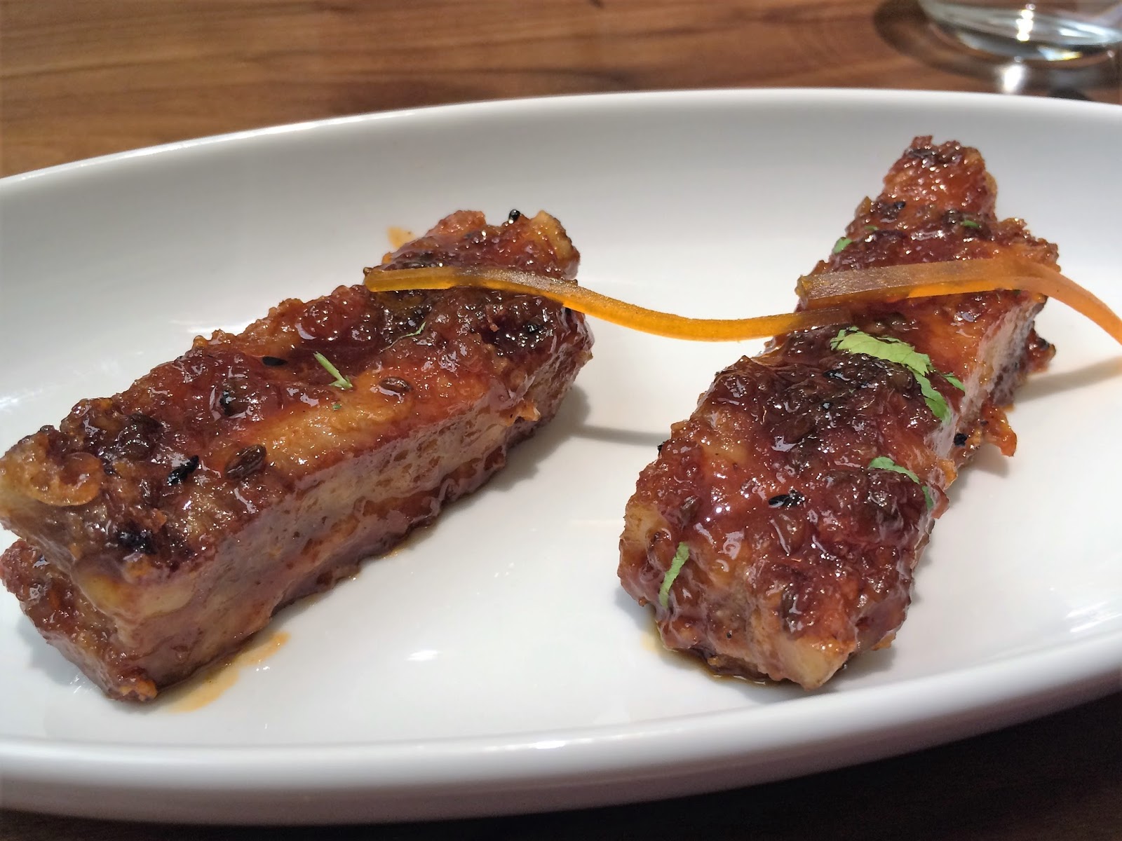 Eating with the Mexican Skeleton Not just any rib this rib